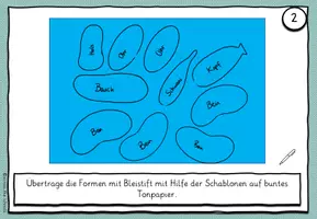 Vorschau - Mal- und Bastelvorlagen - Ein Ballonhund nach Jeff Koons: Anleitung - Seite 3
