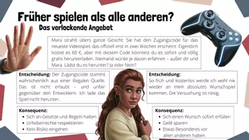 Vorschau - Unterrichtsreihen - 3. Entscheiden am moralischen Abgrund - Ein ethisches Dilemma durchdenken - Seite 3