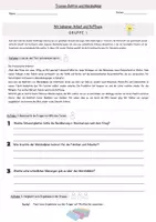 Vorschau - Stationenlernen - Gruppen- oder Stationenarbeit Truman-Doktrin und Marshallplan - Deckblatt