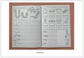 Vorschau - Arbeitsblätter - Buchstabe U u - Miniheft - Faltheft - Buchstabeneinführung - Seite 2