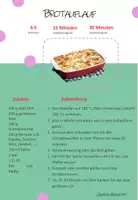 Vorschau - Poster - Brotauflauf - Rezept - Seite 1