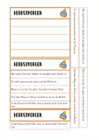 Vorschau - Spiele - Lesepuzzle - sinnerfassendes Lesen (Herbst, Freiarbeit) - Seite 3