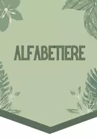anteprima - Poster - ALFABETIERE - Tema tropici - STAMPATO MAIUSCOLO - Pagina di copertina