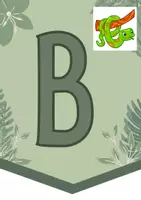 anteprima - Poster - ALFABETIERE - Tema tropici - STAMPATO MAIUSCOLO - Pagina 2