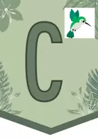 anteprima - Poster - ALFABETIERE - Tema tropici - STAMPATO MAIUSCOLO - Pagina 3