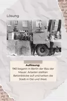 Vorschau - Arbeitsblätter - Der Bau der Berliner Mauer - Placemat Methode (+Fördermaterial) - Seite 2