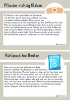 Vorschau - Präsentationen/Tafelbilder - Wissenskartei-Erste Hilfe für Kinder-Allgemeinwissen - Seite 2