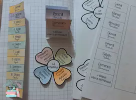 anteprima - Materiale di supporto/inclusione - LapQuaderno Viaggio nel tempo - Giorni, mesi, stagioni - Pagina di copertina