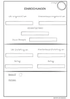 Vorschau - Anderer Materialtyp - Einreichungs-Organizer - Belege und Rückzahlungen im Blick - Deckblatt