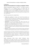 Vorschau - Stundenentwürfe - Sprache & Kommunikation in analogen und digitalen Medien – Einführung mit Arbeitsaufträgen (inkl. Lösungen) - Seite 2