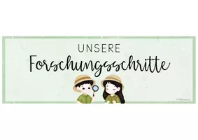 Vorschau - Arbeitsblätter - Forschungsschritte - Versuch, Experiment - Seite 1