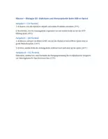 Vorschau - Arbeitsblätter - Klausurensammlung: Stoffwechselphysiologie - Seite 1