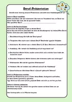 Vorschau - Arbeitsblätter - Berufe präsentieren/ Berufe vorstellen - Seite 1