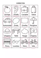 Aperçu - Apprentissages en autonomie - Le son O (maternelle, CP, inclusion) + correction - Page 1