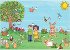 Vorschau - Stundenentwürfe - Lesespurgeschichte zum Thema Ostern - Seite 1