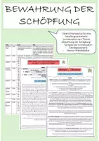 Vorschau - Unterrichtsreihen - Lernsituation Religion Schöpfungsverantwortung (Vollständige Handlung) Fachbereich Wirtschaft/Verwaltung BK - Deckblatt