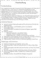 Vorschau - Stundenentwürfe - Kunst Herbst warme und kalte Farben Herbstblatt - Seite 1