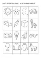 Aperçu - Feuilles d'exercices - Le son U (maternelle, CP, inclusion) + correction - Page 2