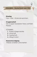 Vorschau - Arbeitsblätter - Deutschland nach 1945 – Neubeginn unter den Siegermächten (Gruppenarbeit mit Museumsrundgang) - Seite 2