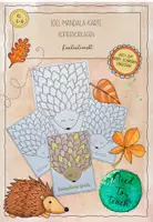 Vorschau - Mal- und Bastelvorlagen - Igel-Mandala-Karte im Herbst - Deckblatt