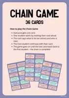 Vorschau - Spiele - Chain Game - 36 Karten - Deckblatt