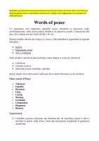 anteprima - Altro tipo di materiale - Words of peace - Pagina 1