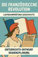 Vorschau - Stundenentwürfe - Französische Revolution – Erklärung der Menschen- und Bürgerrechte (Prüfungsstunde + Sequenzplanung) - Deckblatt
