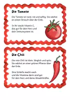 Vorschau - Stationenlernen - Lesekartei buntes Gemüse - Seite 2