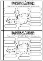 Vorschau - Stundenentwürfe - Österreich-Booklet: Geografie & Sachunterricht (Klasse 5/6) – 6 Arbeitsseiten & Bundeshymne 🗺️🇦🇹 - Seite 3