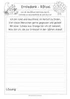 Vorschau - Anderer Materialtyp - Erntedank 9 Kopiervorlagen (mehrfachdifferenziert) - Seite 2