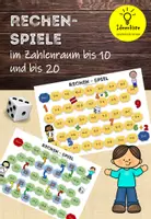 Vorschau - Spiele - Mathe: Rechenspiele im Zahlenraum bis 10 und bis 20 - Deckblatt