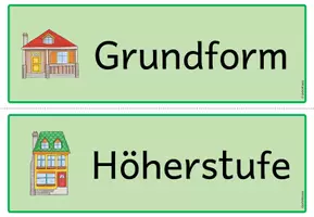 Vorschau - Merkblätter - Adjektive steigern - Wortkarten/ Bildkarten (Klasse 2-3) #schulstartbyextraklasse - Seite 2