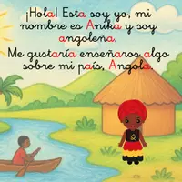 Vista previa - Fichas informativas / Documentos de lectura - Yo soy Alika. Cuento Letra a - Un viaje por el mundo - página 1