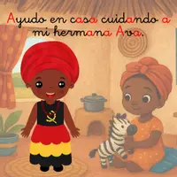 Vista previa - Fichas informativas / Documentos de lectura - Yo soy Alika. Cuento Letra a - Un viaje por el mundo - página 3