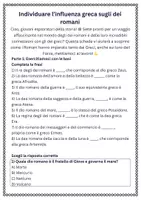 anteprima - Schede informative - Individuare l’influenza greca sugli dei romani scheda di lavoro scheda di lavoro - Pagina 1