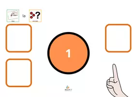 Vista previa - Juegos / Gamificación - Carpeta TEACCH – Números del 1 al 9 | Relación número-cantidad - página 1