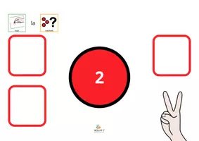Vista previa - Juegos / Gamificación - Carpeta TEACCH – Números del 1 al 9 | Relación número-cantidad - página 2