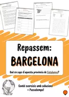 Vista previa - Unidades / Secuencias / Situaciones de Aprendizaje - Descobrim la província de Barcelona (teoria, exercicis i passatemps) - Portada