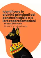 anteprima - Schede informative - Identificare le divinità principali del pantheon egizio e le loro rappresentazioni - Pagina di copertina