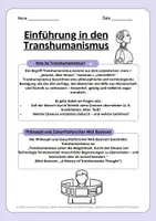 Vorschau - Arbeitsblätter - Transhumanismus – Der Mensch zwischen Technik, Ethik und Zukunft (Komplettpaket: Philosophie/Ethik) - Seite 3