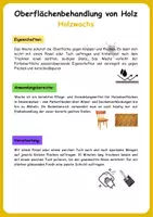Vorschau - Arbeitsblätter - Oberflächenbehandlung von Holz - Technik Klasse 6/7 - Seite 3