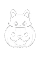 Vorschau - Mal- und Bastelvorlagen - Malspaß im Herbst: 5 Halloween Motive - Seite 3