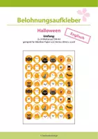 Vorschau - Anderer Materialtyp - Belohnungsaufkleber - Halloween (Englisch) - Deckblatt