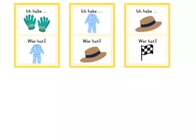 Vorschau - Spiele - Lernspiel (Kleidung): Ich habe... Wer hat...? // DaZ - Seite 3
