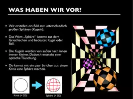 Vorschau - Stundenentwürfe - Kunstprojekt „Op-Art Sphären“ – Optische Täuschung Schritt für Schritt - Seite 3