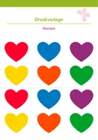 Vorschau - Anderer Materialtyp - Klettübung - Herzen legen - Farben lernen für Kleinkinder (2+) - Seite 2