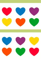 Vorschau - Anderer Materialtyp - Klettübung - Herzen legen - Farben lernen für Kleinkinder (2+) - Seite 3