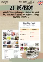 Vorschau - Arbeitsblätter - Englisch Starter-Paket Grundlagen (A1 / 5. & 6. Klasse): Grammatik, Vokabeln & Lesen | Back to School - Deckblatt