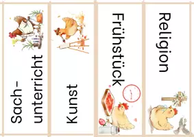 Vorschau - Präsentationen/Tafelbilder - Tagestransparenzen Hühnerklasse - Seite 3