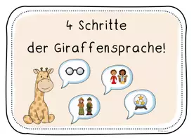 Vorschau - Poster - GFK - Visualisierung - 4 Schritte der Giraffensprache - Seite 1